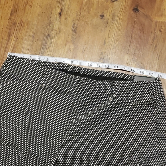 Rafaella black white checkered comfort pants nwt - Picture 3 of 6